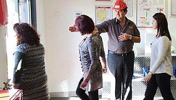 business fire alarm evacuation